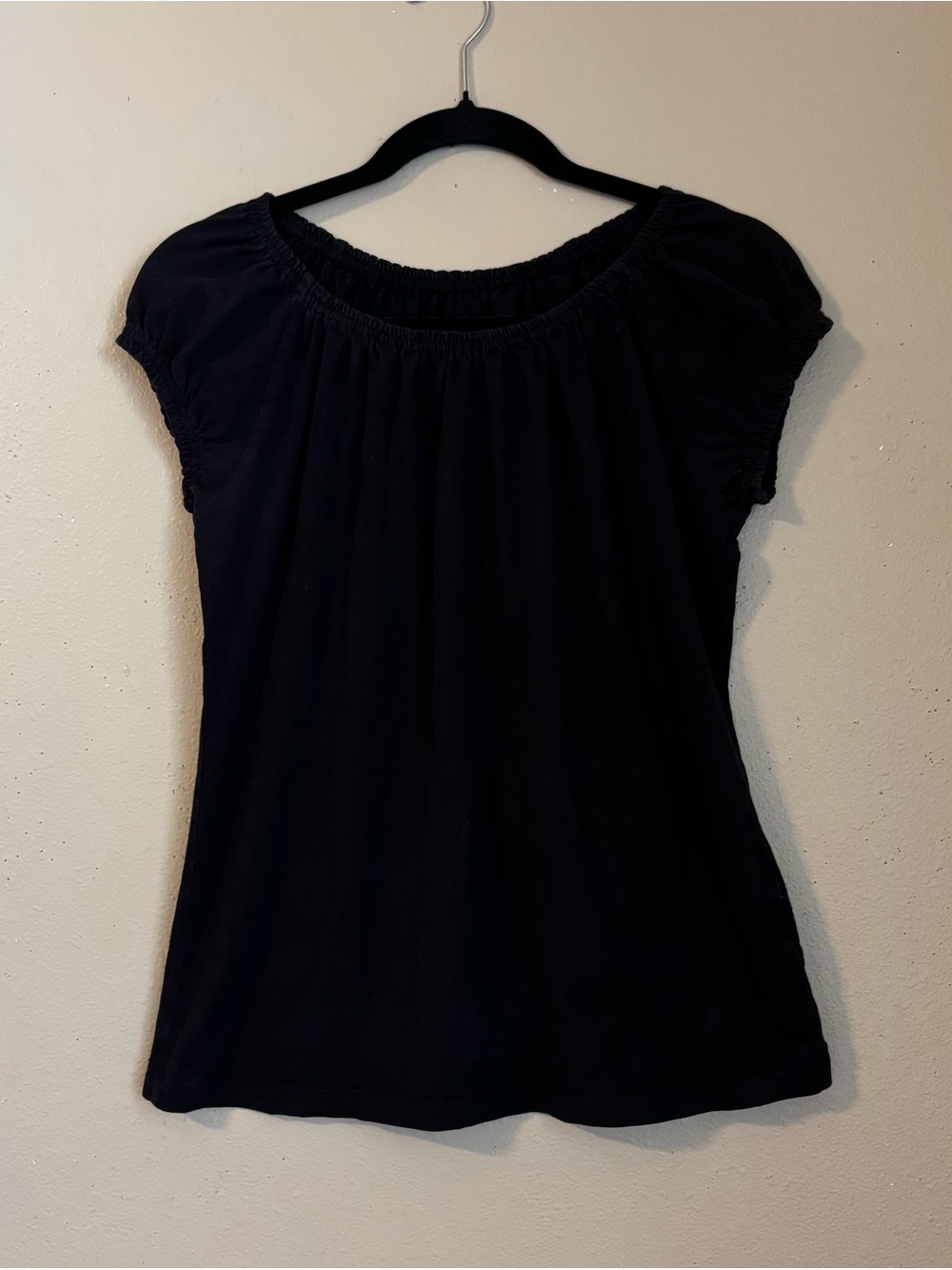 Sweet Romantic Ruched Baby Doll Top